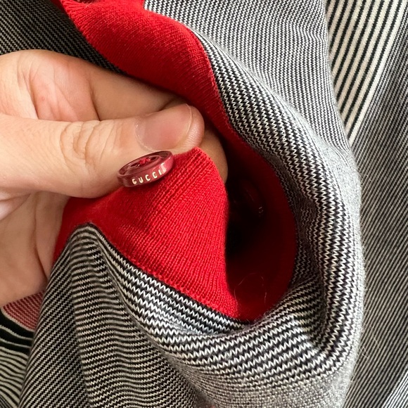 GUCCI Striped Cardigan L/XL - Picture 6 of 6